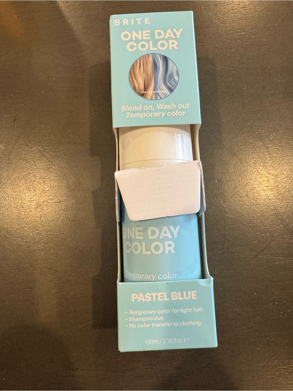 BRITE One Day Color - Pastel Blue Temporary Hair Color